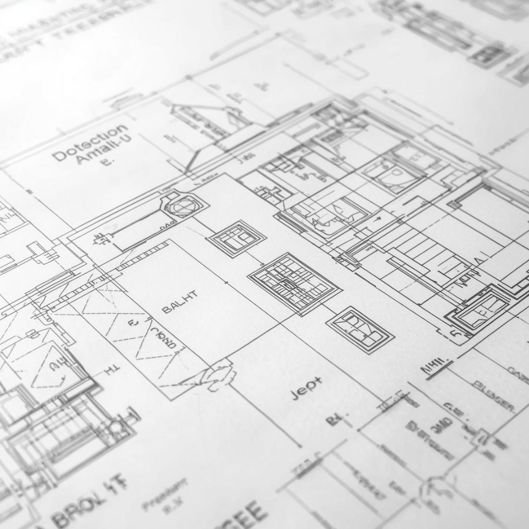 ADU floor plan permit drawings for legalization